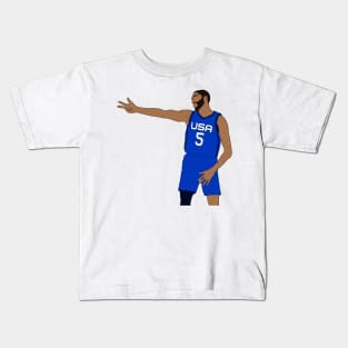 Mikal Bridges 3pt Celebration Kids T-Shirt